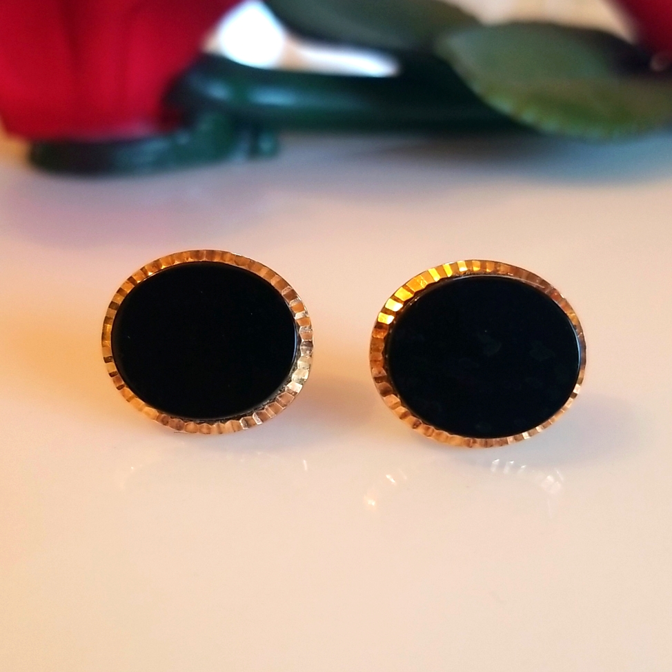 14 Kt Yellow Gold Earrings